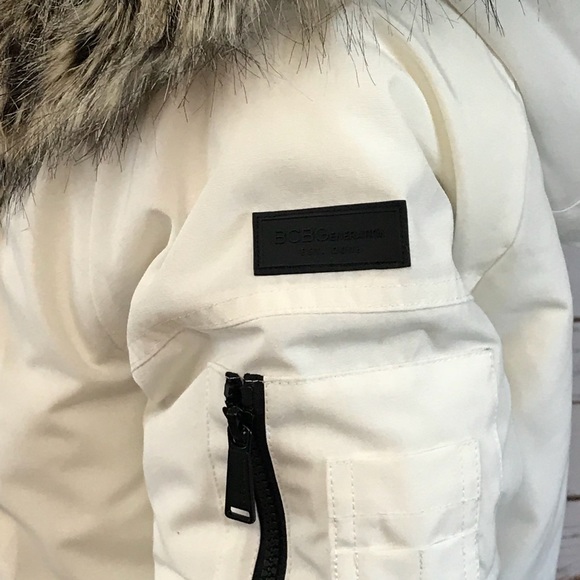 New BCBGeneration Faux Fur Snorkel Parka - Picture 4 of 7